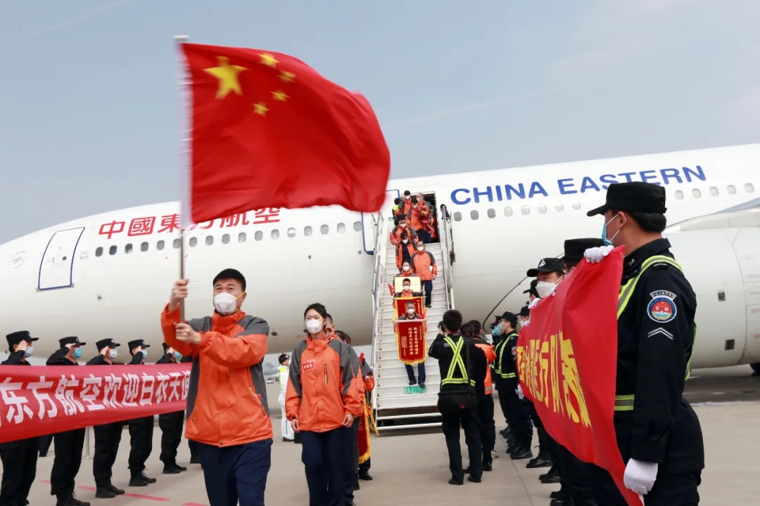 凱旋！西安國際醫(yī)學(xué)中心醫(yī)院支援湖北醫(yī)療隊回家