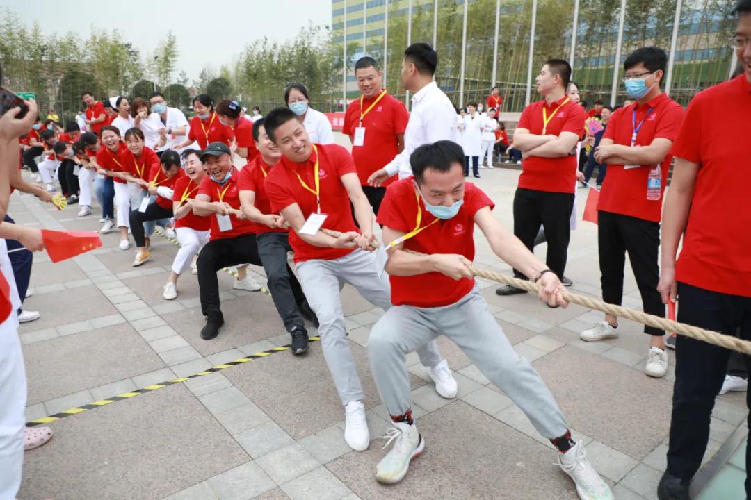 凝心聚力展風(fēng)采！我院拔河比賽圓滿舉行